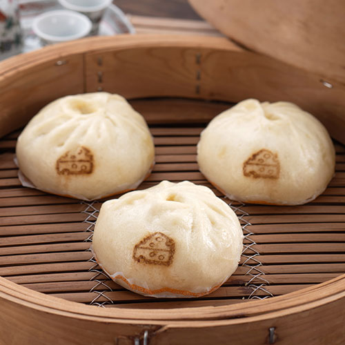 チーズ豚まん